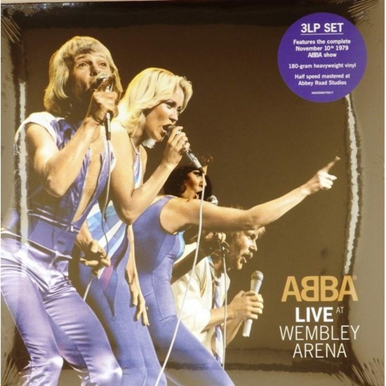 Пластинка ABBA Live At Wembley Arena (3 LP)