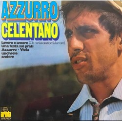 Пластинка Adriano Celentano Azzurro (2 LP)