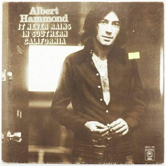 Пластинка Albert Hammond It never rains in southern California