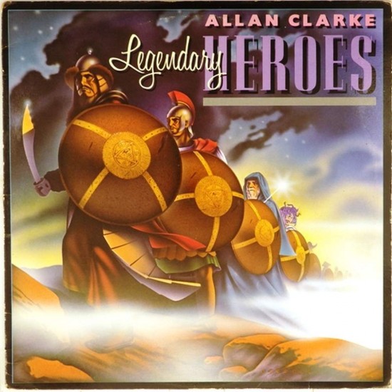 Пластинка Allan Clarke Legendary Heroes