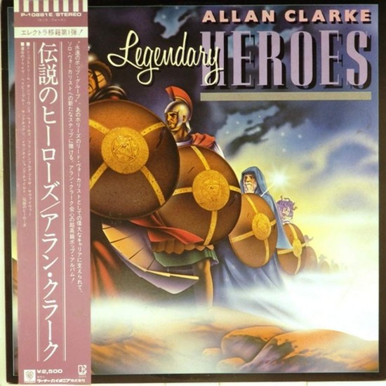 Пластинка Allan Clarke Legendary heroes