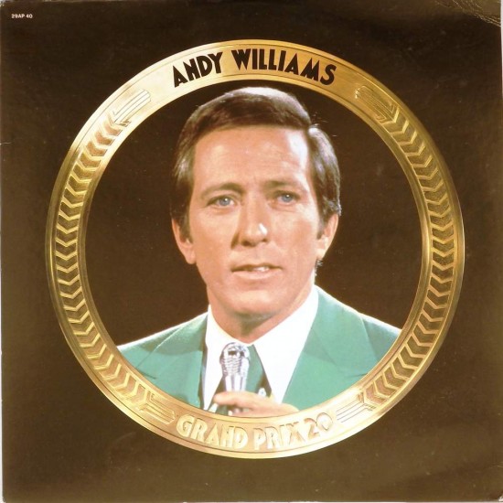 Пластинка Andy Williams Grand Prix 20