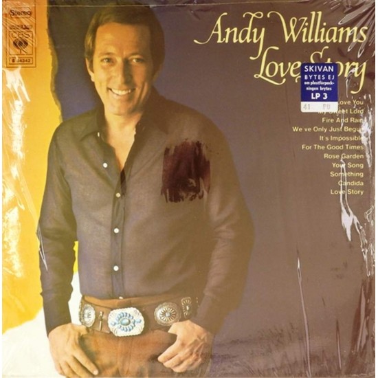 Пластинка Andy Williams Love Story