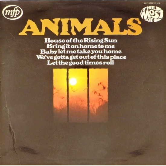 Пластинка Animals House Of The Rising Sun