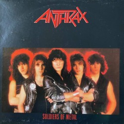 Пластинка Anthrax Soldiers Of Metal ( синий винил )