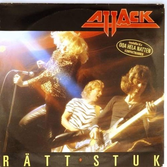 Пластинка Attack Ratt Stuk