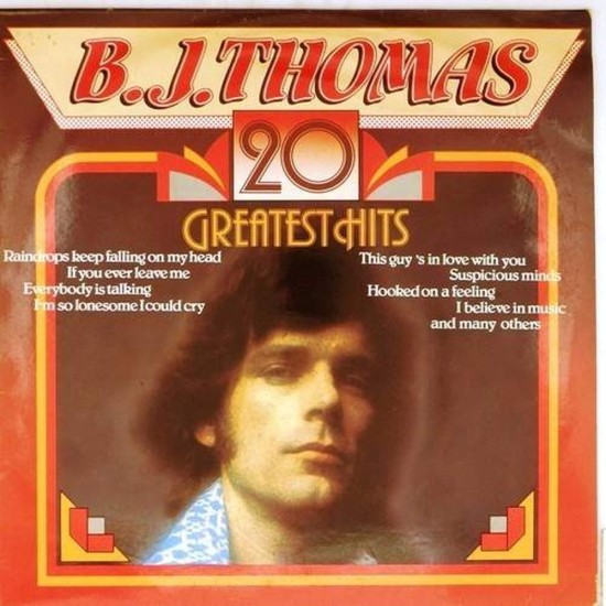 Пластинка B.J.Thomas 20 Greatest Hits