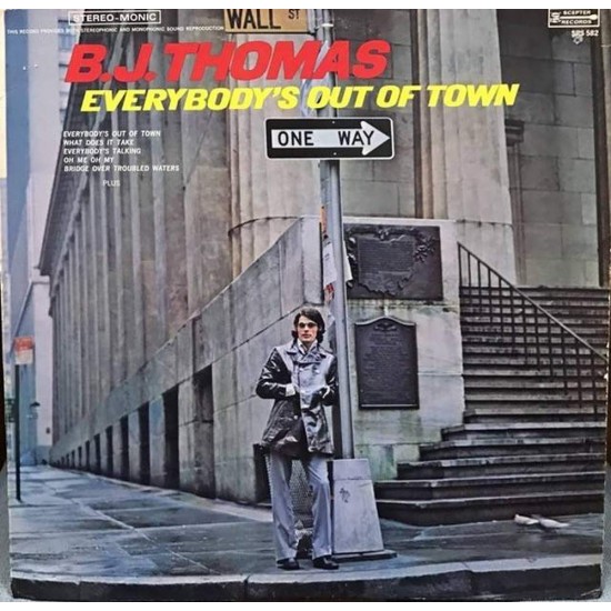 Пластинка B.J. Thomas Everybody's Out Of Town