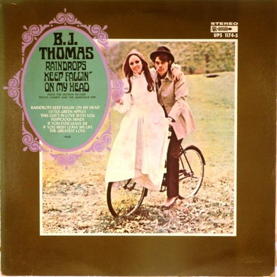 Пластинка B.J.Thomas Raindrops Keep Fallin’ on My Head