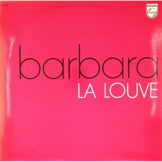 Пластинка Barbara La louve