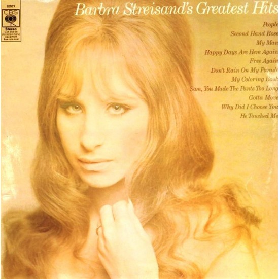 Пластинка Barbra Streisand Greatest Hits