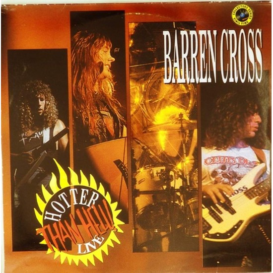 Пластинка Barren Cross Hotter Than Hell! Live (2LP)