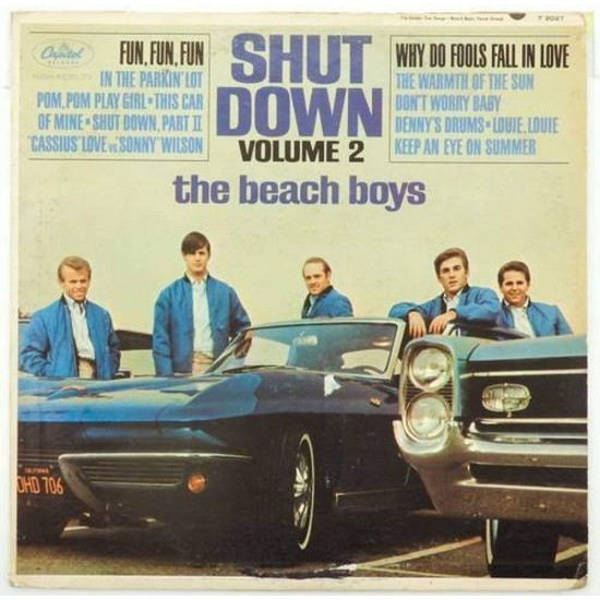 Пластинка Beach Boys Shut Down Volume 2