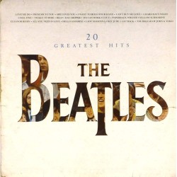 Пластинка Beatles 20 greatest hits