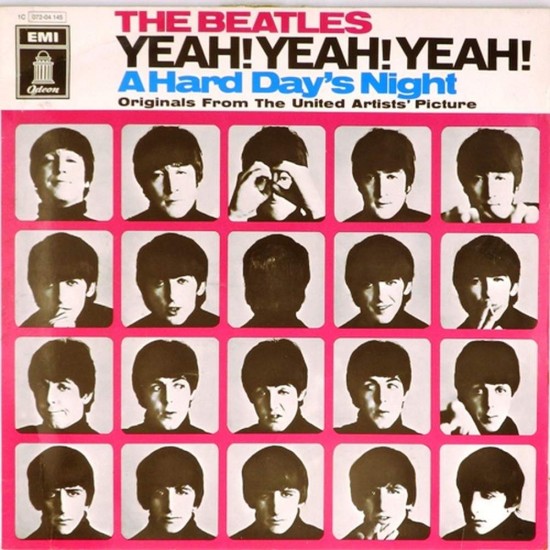 Пластинка Beatles A Hard Day's Night