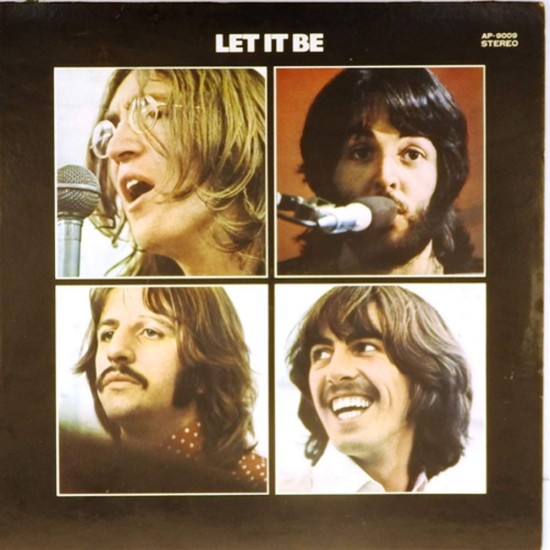 Пластинка Beatles Let it be