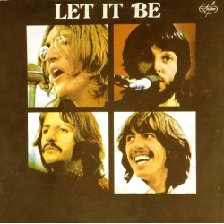 Пластинка Beatles Let It Be