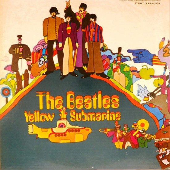 Пластинка Beatles Yellow Submarine