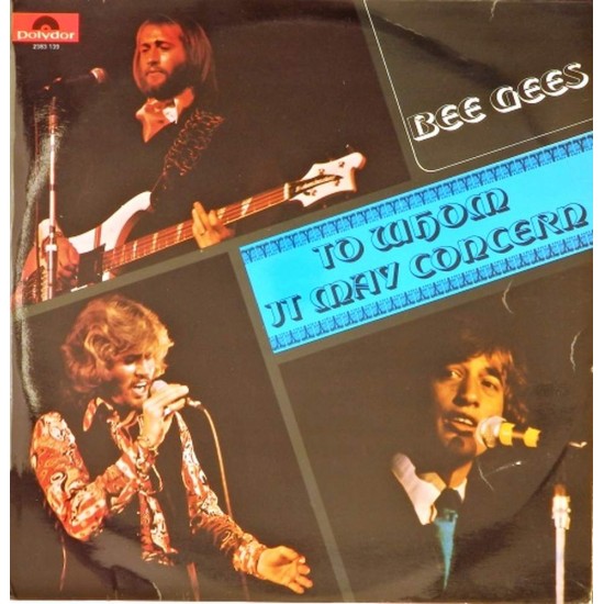 Пластинка Bee Gees To whom it may concern