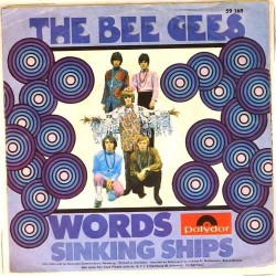 Пластинка Bee Gees Words / Sinking ships (45rpm)