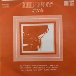 Пластинка Billie Holiday Volume 3, All Of Me