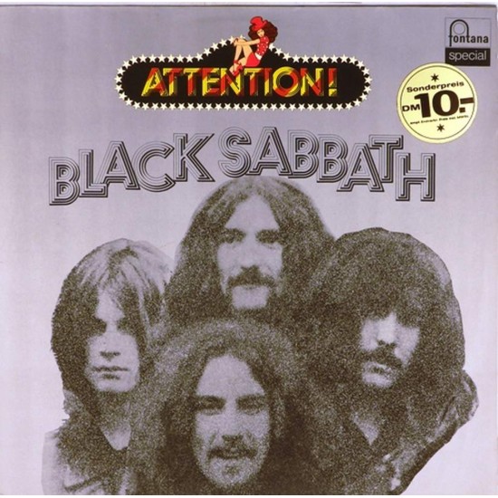 Пластинка Black Sabbath Attention! Black Sabbath!