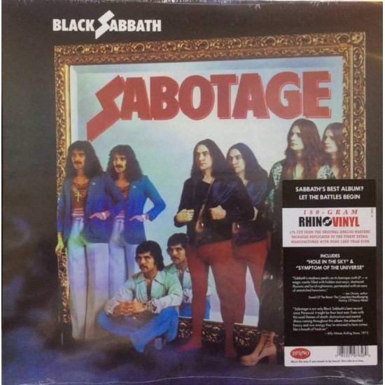 Пластинка Black Sabbath Sabotage