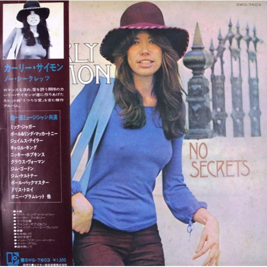 Пластинка Carly Simon No Secrets