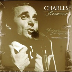 Пластинка Charles Aznavour IL FAUT SAVOIR / JE M'VOYAIS DEJA