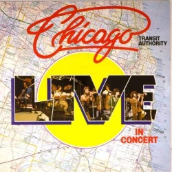 Пластинка Chicago Transit authority. In concert