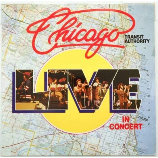 Пластинка Chicago Transit authority. In concert