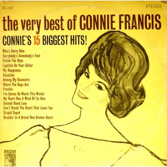 Пластинка Connie Francis ‎ The Very Best Of Connie Francis