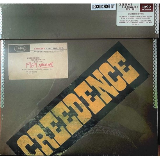 Пластинка Creedence Clearwater Revival Creedence Clearwater Revival 1969 Archive Box ( 6 LP + 3 CD )