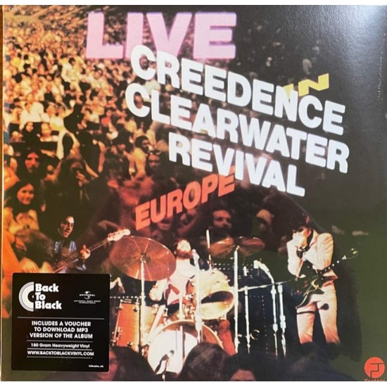 Пластинка Creedence Clearwater Revival Live In Europe ( 2LP )