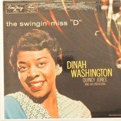 Пластинка Dinah Washington the swingin' miss "D" (with Quincy Jones and his orchestra)
