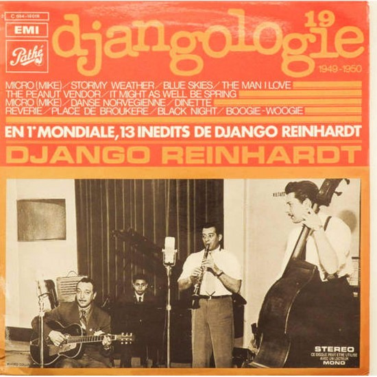 Пластинка Django Reinhardt Djangologie 19