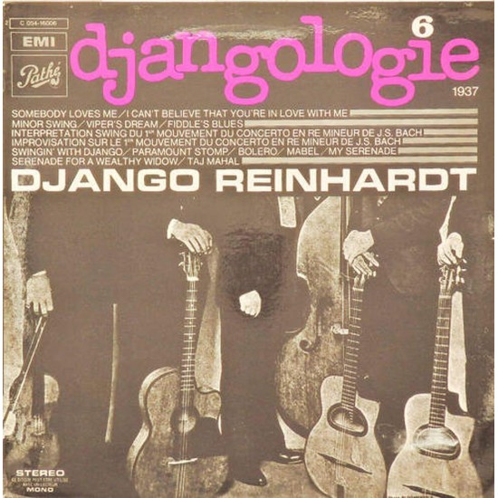 Пластинка Django Reinhardt Djangologie 6