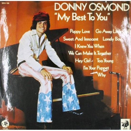 Пластинка Donny Osmond My Best To You