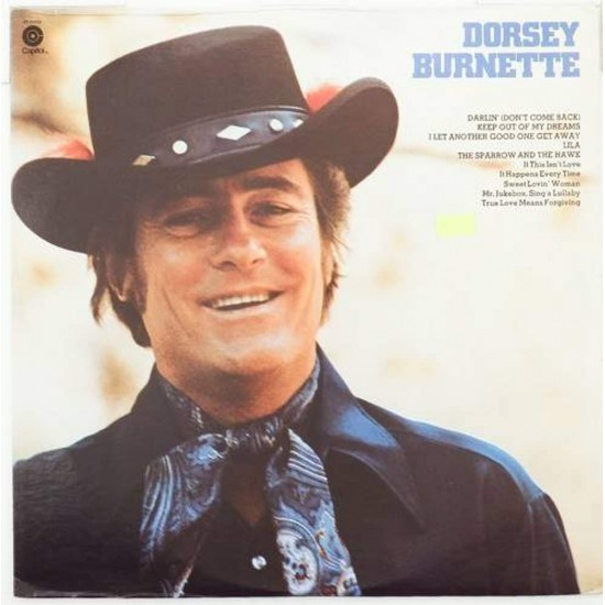 Пластинка Dorsey Burnette Dorsey Burnette