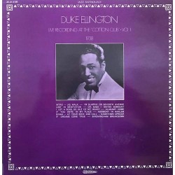 Пластинка Duke Ellington Live Recording At The "Cotton Club" Vol.1