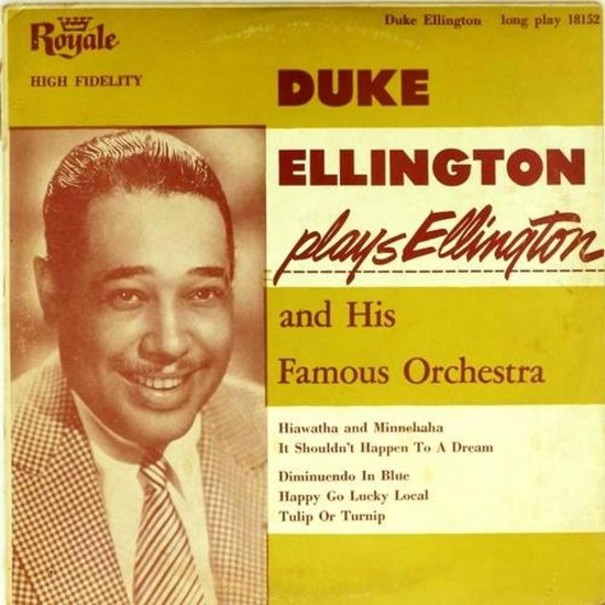 Пластинка Duke Ellington Play's Ellington and his famous orchestra