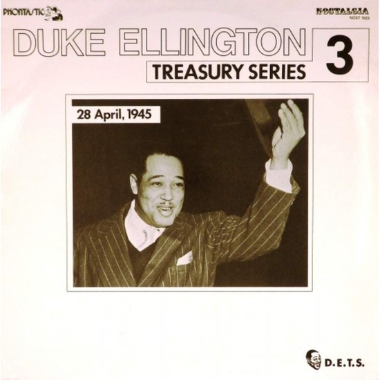 Пластинка Duke Ellington Treasury series 3. 28 April, 1945