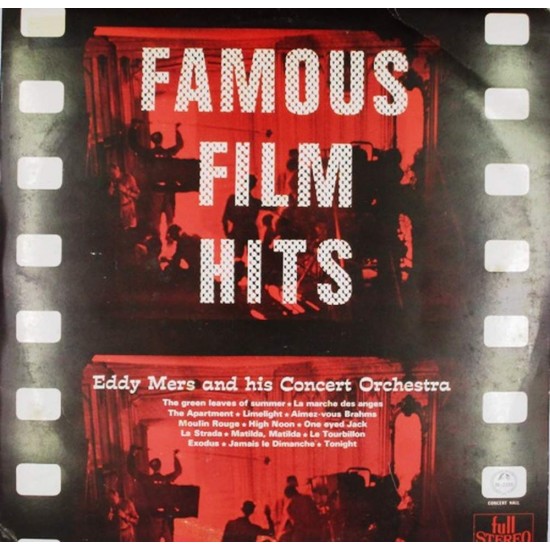 Пластинка Eddy Mers and his Concert Orchestra Famous film hits