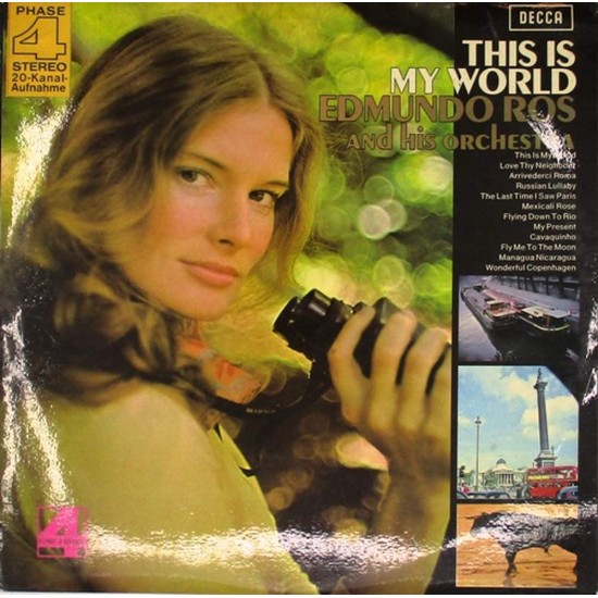 Пластинка Edmundo Ros & His Orchestra ‎ This Is My World
