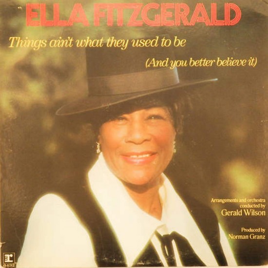 Пластинка Ella Fitzgerald Things Ain't What They Used to Be