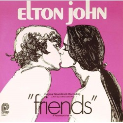 Пластинка Elton John Friends. Original Soundtrack Recording a Film by Lewis Gilbert
