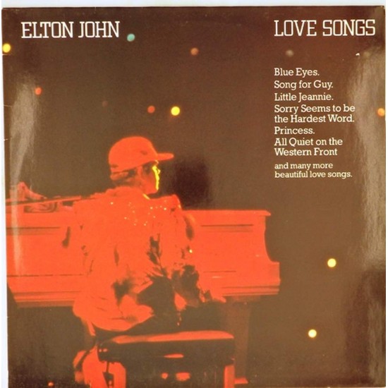 Пластинка Elton John Love Songs