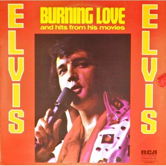 Пластинка Elvis Presley Burning Love and hits from his movies