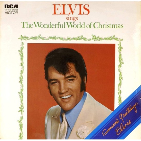 Пластинка Elvis Presley Elvis Sings The Wonderful World Of Christmas