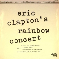 Пластинка Eric Clapton Eric Clapton’s Rainbow Concert